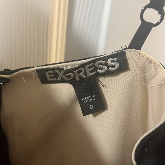 Express black sequence dress - Picture 3 of 3